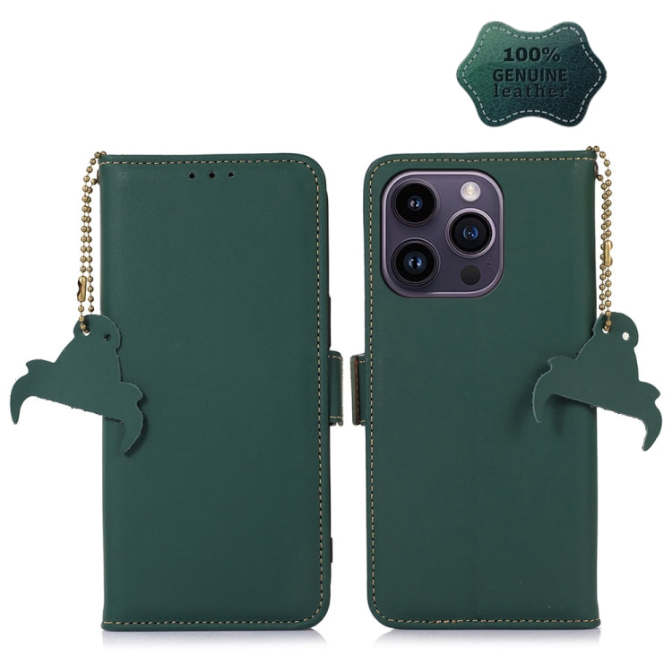 Custodia per telefono in pelle magnetica RFID in vera pelle, For iPhone 13 Pro Max, For iPhone 13 Pro, For iPhone 13, For iPhone 14 Plus, For iPhone 14 Pro Max, For iPhone 14 Pro