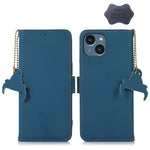 Custodia per telefono in pelle magnetica RFID in vera pelle, For iPhone 13 Pro Max, For iPhone 13 Pro, For iPhone 13, For iPhone 14 Plus, For iPhone 14 Pro Max, For iPhone 14 Pro