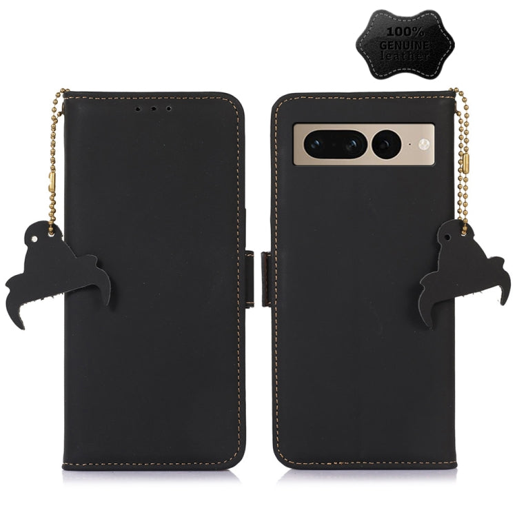 Custodia per telefono in pelle magnetica RFID in vera pelle, For iPhone 14, For Google Pixel 7 Pro, For Google Pixel 7, For Samsung Galaxy A54 5G, For Samsung Galaxy S22+ 5G, For Samsung Galaxy S22 5G