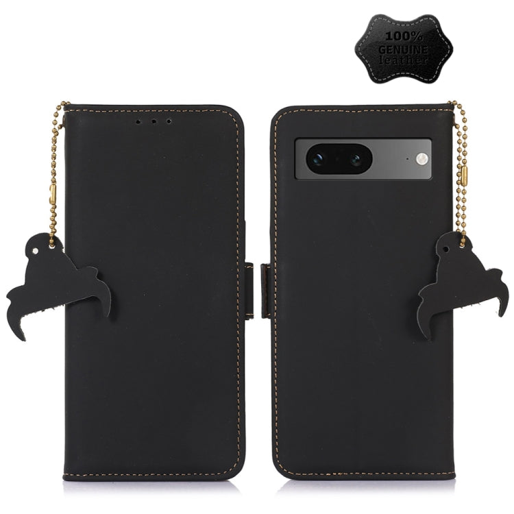 Custodia per telefono in pelle magnetica RFID in vera pelle, For iPhone 14, For Google Pixel 7 Pro, For Google Pixel 7, For Samsung Galaxy A54 5G, For Samsung Galaxy S22+ 5G, For Samsung Galaxy S22 5G