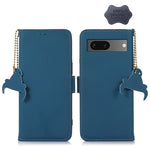 Custodia per telefono in pelle magnetica RFID in vera pelle, For iPhone 14, For Google Pixel 7 Pro, For Google Pixel 7, For Samsung Galaxy A54 5G, For Samsung Galaxy S22+ 5G, For Samsung Galaxy S22 5G