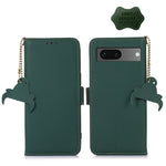 Custodia per telefono in pelle magnetica RFID in vera pelle, For iPhone 14, For Google Pixel 7 Pro, For Google Pixel 7, For Samsung Galaxy A54 5G, For Samsung Galaxy S22+ 5G, For Samsung Galaxy S22 5G