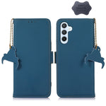 Custodia per telefono in pelle magnetica RFID in vera pelle, For iPhone 14, For Google Pixel 7 Pro, For Google Pixel 7, For Samsung Galaxy A54 5G, For Samsung Galaxy S22+ 5G, For Samsung Galaxy S22 5G