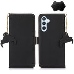 Custodia per telefono in pelle magnetica RFID in vera pelle, For Samsung Galaxy S22 Ultra 5G, For Samsung Galaxy S23+ 5G, For Samsung Galaxy S23 5G, For Samsung Galaxy S23 Ultra 5G