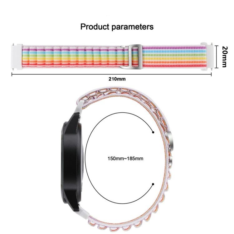 Cinturino nylon universale per Coros Pace 2 e Realme Watch