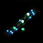 Cinturino in agata luminosa, For Apple Watch 5 & 4 40mm / 3 & 2 & 1 38mm, For Apple Watch Ultra 49mm / Series 8&7 45mm / SE 2&6&SE&5&4 44mm / 3&2&1 42mm