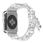 Cinturino in agata luminosa, For Apple Watch 5 & 4 40mm / 3 & 2 & 1 38mm, For Apple Watch Ultra 49mm / Series 8&7 45mm / SE 2&6&SE&5&4 44mm / 3&2&1 42mm