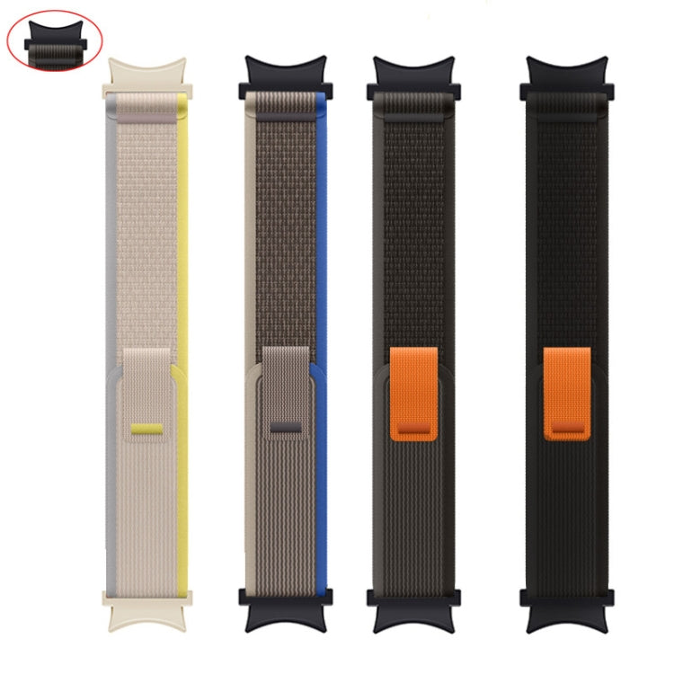 Per Samsung Galaxy Watch 5 Pro / Watch4 cinturino in nylon con anello classico