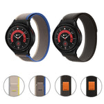 Per Samsung Galaxy Watch 5 Pro / Watch4 cinturino in nylon con anello classico