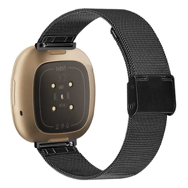 Cinturino metallo con fibbia Milano per Fitbit Sense 2