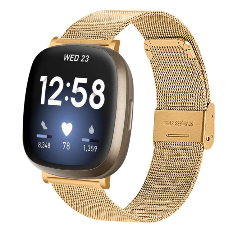 Cinturino metallo con fibbia Milano per Fitbit Sense 2