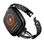 Cinturino universale in metallo con diamanti, For Fitbit Versa 3 / Sense, For Fitbit Versa 4 / Sense 2