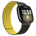Cinturino universale in silicone magnetico, For Fitbit Versa 3 / Sense, For Fitbit Versa 4 / Sense 2