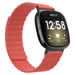 Cinturino universale in silicone magnetico, For Fitbit Versa 3 / Sense, For Fitbit Versa 4 / Sense 2