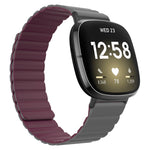 Cinturino universale in silicone magnetico, For Fitbit Versa 3 / Sense, For Fitbit Versa 4 / Sense 2