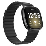 Cinturino universale in silicone magnetico, For Fitbit Versa 3 / Sense, For Fitbit Versa 4 / Sense 2