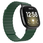 Cinturino universale in silicone magnetico, For Fitbit Versa 3 / Sense, For Fitbit Versa 4 / Sense 2