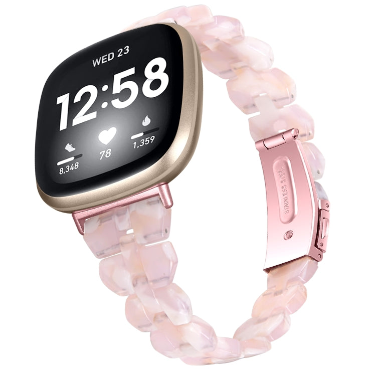 Cinturino universale in resina a rombo, For Fitbit Versa 3 / Sense, For Fitbit Versa 4 / Sense 2