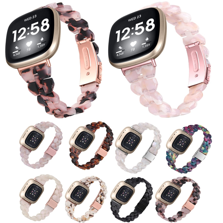 Cinturino universale in resina a rombo, For Fitbit Versa 3 / Sense, For Fitbit Versa 4 / Sense 2