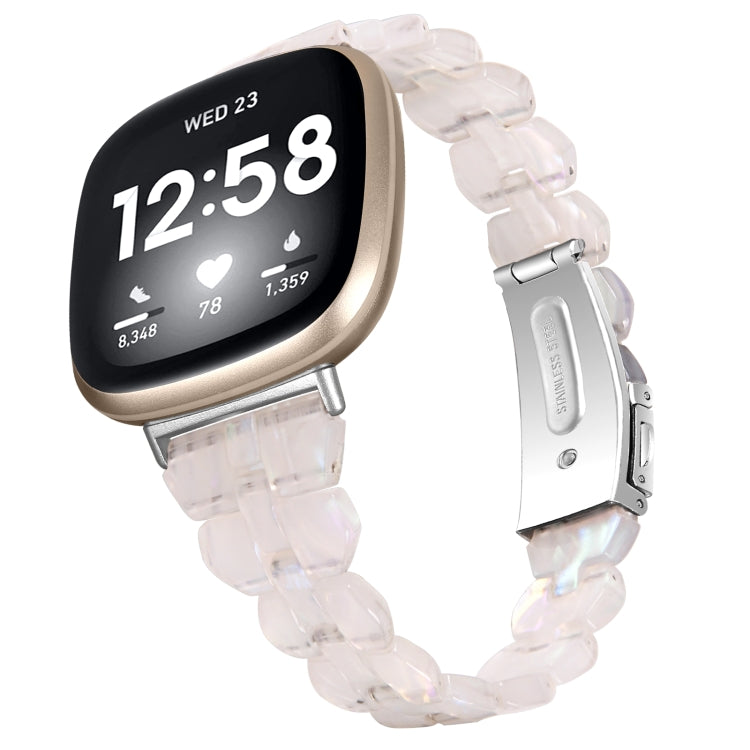 Cinturino universale in resina a rombo, For Fitbit Versa 3 / Sense, For Fitbit Versa 4 / Sense 2
