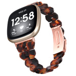 Cinturino universale in resina a rombo, For Fitbit Versa 3 / Sense, For Fitbit Versa 4 / Sense 2