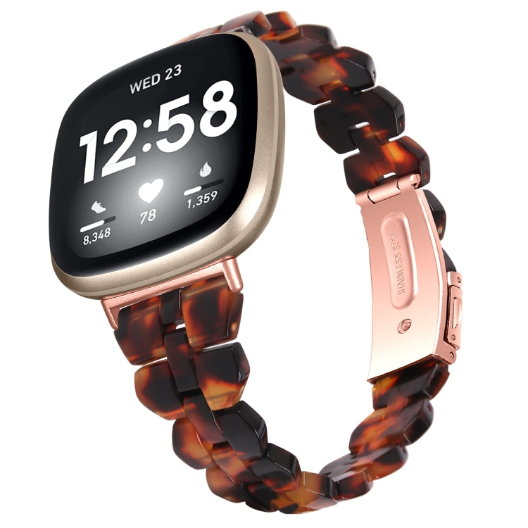 Cinturino universale in resina a rombo, For Fitbit Versa 3 / Sense, For Fitbit Versa 4 / Sense 2