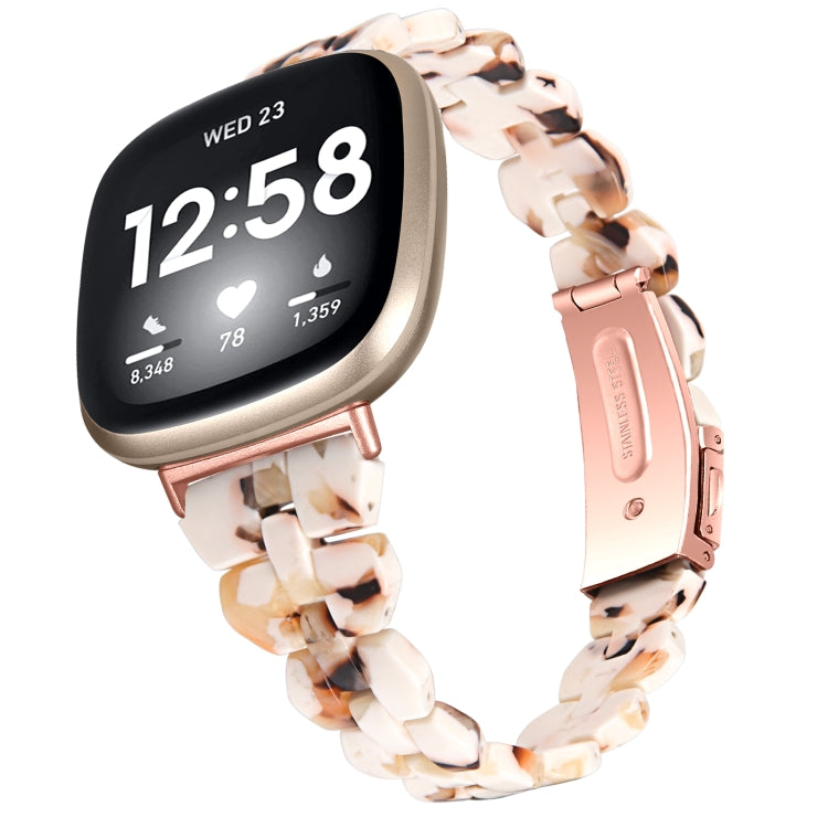 Cinturino universale in resina a rombo, For Fitbit Versa 3 / Sense, For Fitbit Versa 4 / Sense 2