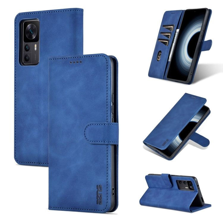 AZNS Skin Feel Calf Texture Flip Custodia in pelle per telefono, For Xiaomi 12T / 12T Pro / Redmi K50 Ultra, For Huawei Mate 50 Pro, For Honor X40