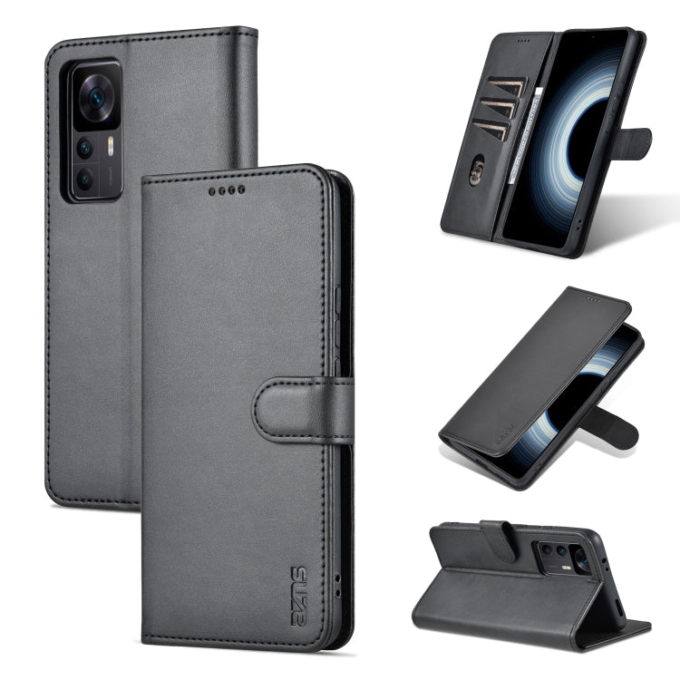 AZNS Skin Feel Calf Texture Flip Custodia in pelle per telefono, For Xiaomi 12T / 12T Pro / Redmi K50 Ultra, For Huawei Mate 50 Pro, For Honor X40