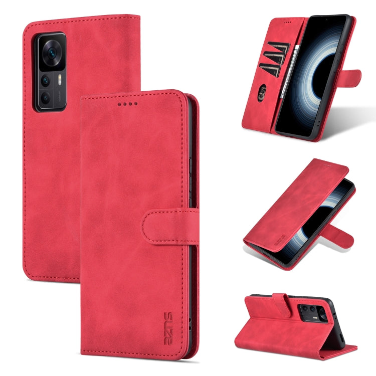 AZNS Skin Feel Calf Texture Flip Custodia in pelle per telefono, For Xiaomi 12T / 12T Pro / Redmi K50 Ultra, For Huawei Mate 50 Pro, For Honor X40