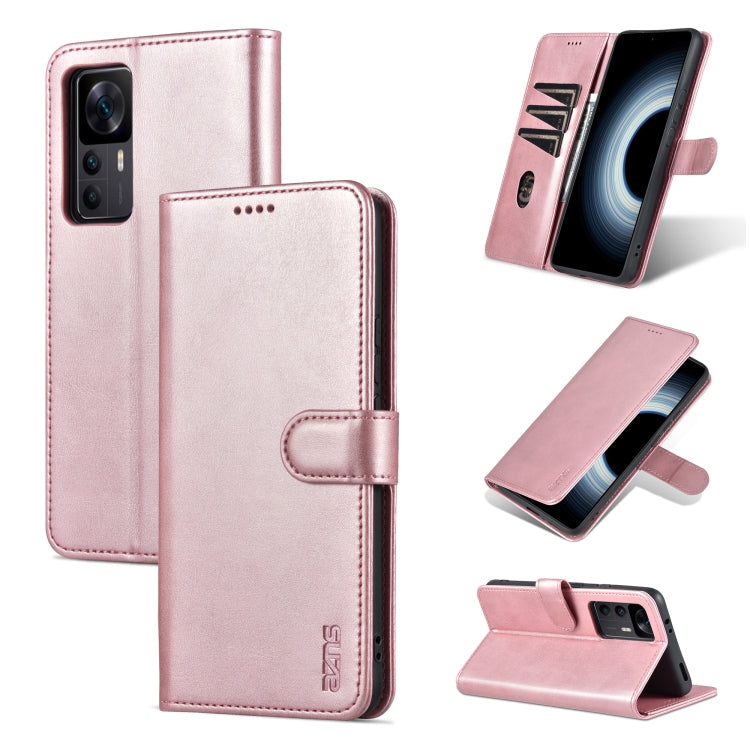 AZNS Skin Feel Calf Texture Flip Custodia in pelle per telefono, For Xiaomi 12T / 12T Pro / Redmi K50 Ultra, For Huawei Mate 50 Pro, For Honor X40