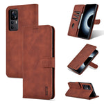 AZNS Skin Feel Calf Texture Flip Custodia in pelle per telefono, For Xiaomi 12T / 12T Pro / Redmi K50 Ultra, For Huawei Mate 50 Pro, For Honor X40