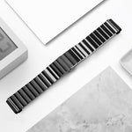 Cinturino in metallo con fibbia a farfalla per Fitbit Versa 4