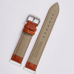 Cinturino per orologio in vera pelle con texture coccodrillo universale, For Fitbit Versa 3 / Sense, For Fitbit Versa 4 / Sense 2