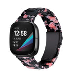 Cinturino universale in resina, For Fitbit Versa 4 / Sense 2