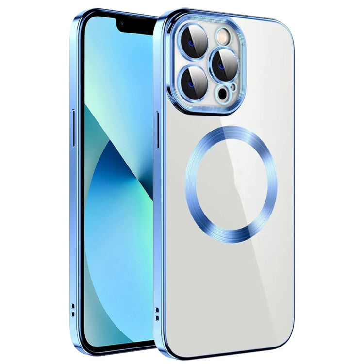 Custodia per telefono in TPU MagSafe galvanica con pellicola per lenti, For iPhone 12 Pro Max