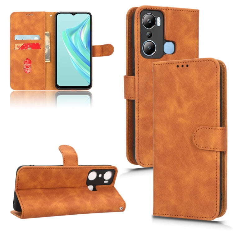 Custodia per telefono in pelle con vibrazione magnetica Skin Feel, For OPPO A58 5G, For Infinix Hot 20i, For Tecno Pop 6, For Nokia X30 5G
