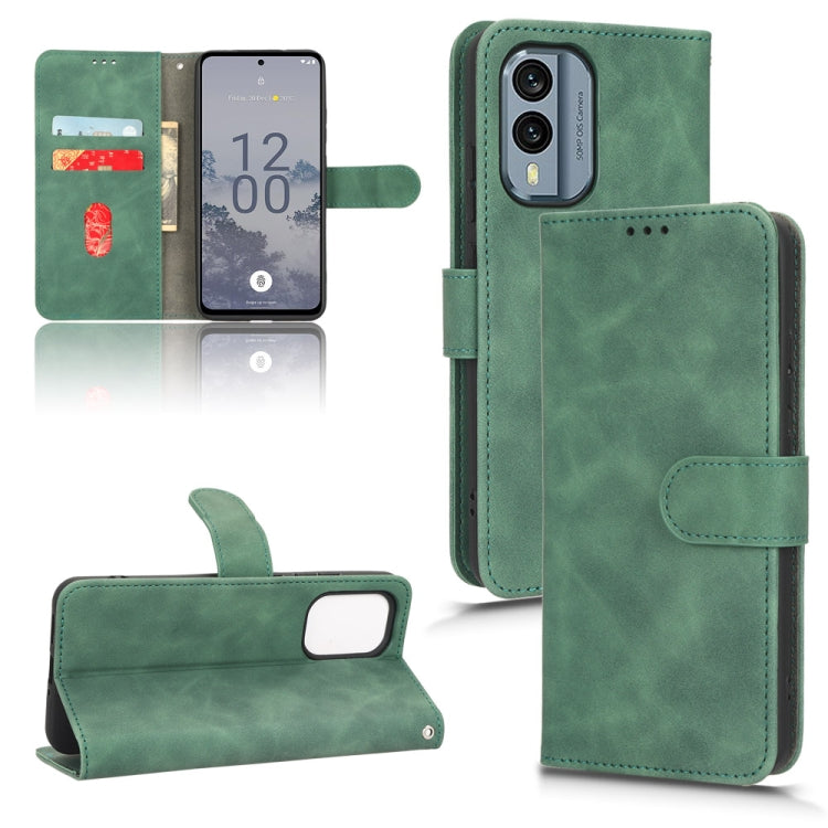 Custodia per telefono in pelle con vibrazione magnetica Skin Feel, For OPPO A58 5G, For Infinix Hot 20i, For Tecno Pop 6, For Nokia X30 5G