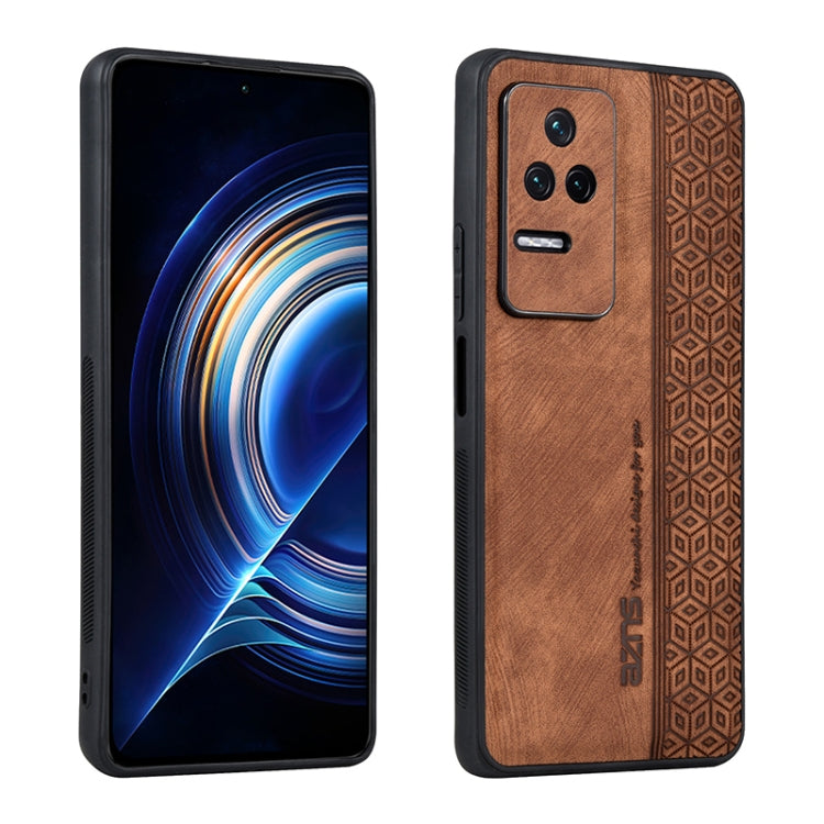 Custodia per telefono AZNS in pelle goffrata 3D, For Xiaomi Poco F4 / Redmi K40S, For Xiaomi Redmi K50 / K50 Pro, For Xiaomi Redmi Note 11E 5G, For vivo Y35 4G