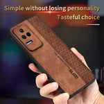 Custodia per telefono AZNS in pelle goffrata 3D, For Xiaomi Poco F4 / Redmi K40S, For Xiaomi Redmi K50 / K50 Pro, For Xiaomi Redmi Note 11E 5G, For vivo Y35 4G