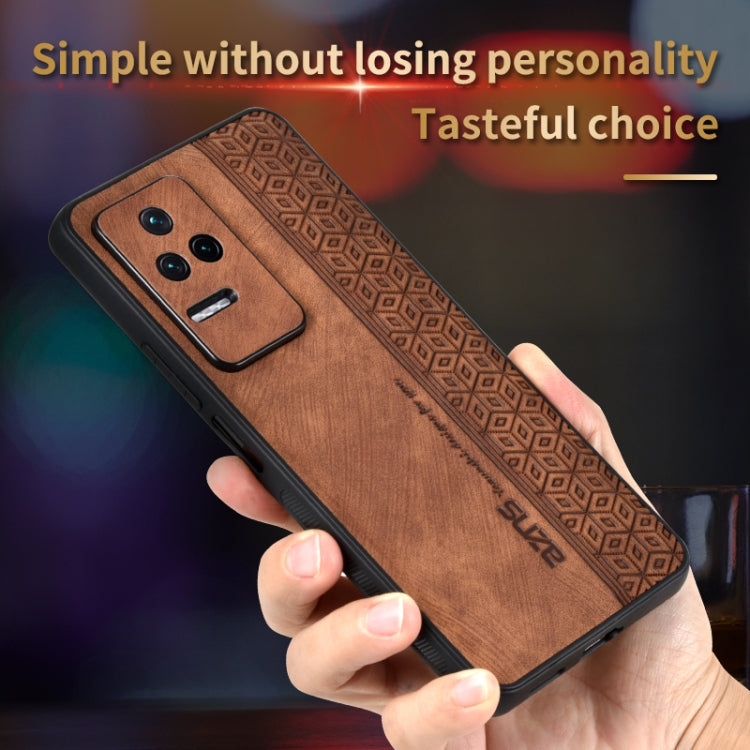 Custodia per telefono AZNS in pelle goffrata 3D, For Xiaomi Poco F4 / Redmi K40S, For Xiaomi Redmi K50 / K50 Pro, For Xiaomi Redmi Note 11E 5G, For vivo Y35 4G