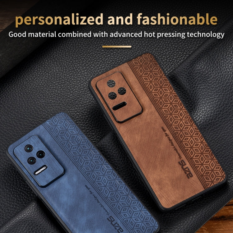 Custodia per telefono AZNS in pelle goffrata 3D, For Xiaomi Poco F4 / Redmi K40S, For Xiaomi Redmi K50 / K50 Pro, For Xiaomi Redmi Note 11E 5G, For vivo Y35 4G