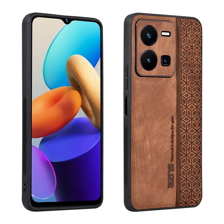 Custodia per telefono AZNS in pelle goffrata 3D, For Xiaomi Poco F4 / Redmi K40S, For Xiaomi Redmi K50 / K50 Pro, For Xiaomi Redmi Note 11E 5G, For vivo Y35 4G
