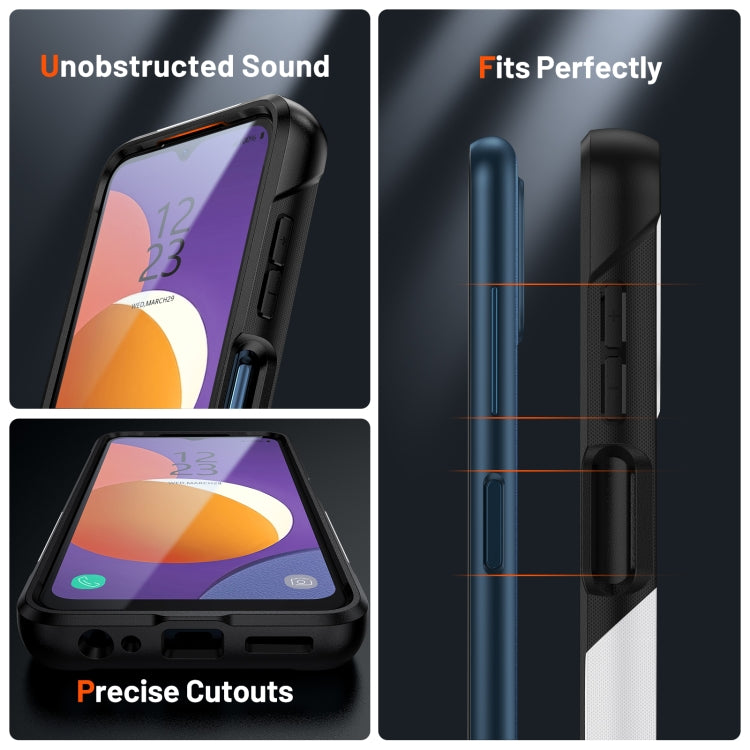 Custodia protettiva antiurto per PC + TPU, For Samsung Galaxy M12, For Samsung Galaxy S21 FE 5G, For Samsung Galaxy S21 5G