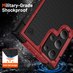 Custodia protettiva antiurto per PC + TPU, For Samsung Galaxy S22 Ultra 5G, For Samsung Galaxy S22 5G, For Samsung Galaxy S23 Ultra 5G, For iPhone 12 Pro