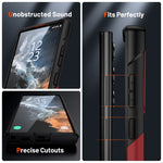 Custodia protettiva antiurto per PC + TPU, For Samsung Galaxy S22 Ultra 5G, For Samsung Galaxy S22 5G, For Samsung Galaxy S23 Ultra 5G, For iPhone 12 Pro