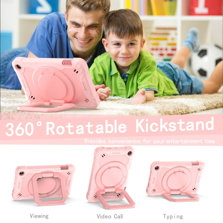 Custodia per tablet con supporto per braccialetto in silicone + PC, For Amazon Kindle Fire 7 2022, For iPad 10th Gen 10.9 2022
