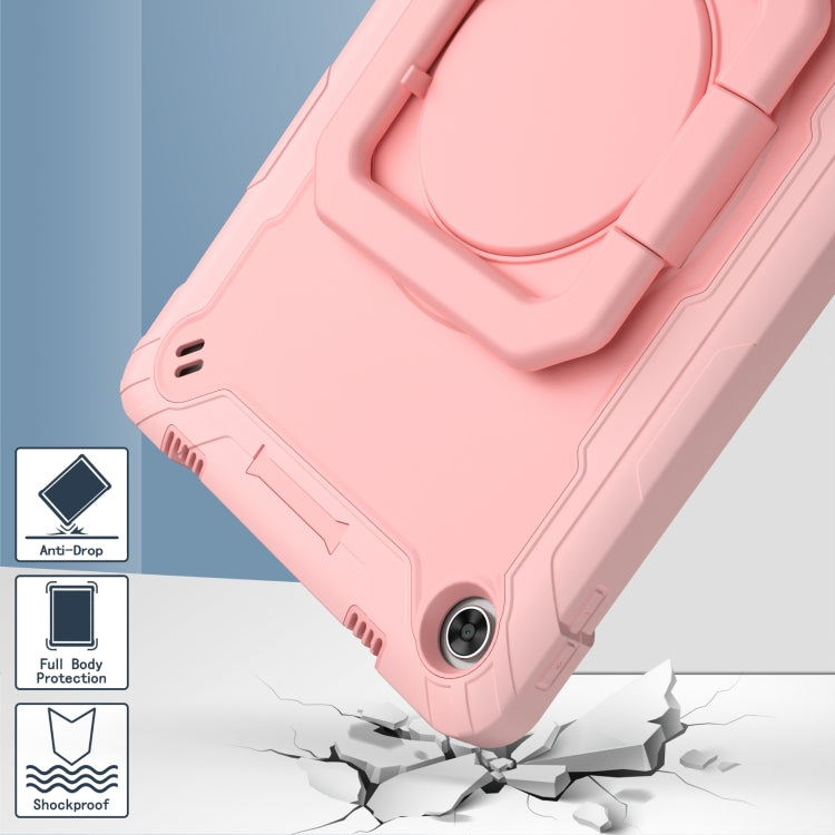 Custodia per tablet con supporto per braccialetto in silicone + PC, For Lenovo Tab M10 Plus 10.6 3rd Gen 2022