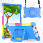 Custodia per tablet con supporto per braccialetto in silicone + PC, For Lenovo Tab M10 Plus 10.6 3rd Gen 2022