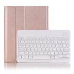 Custodia per tablet in pelle con tastiera Bluetooth staccabile, For iPad Air 3 / Pro 10.5 / 10.2